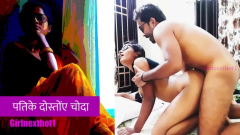 Indian sex stories in hindi - Husband's friends fuck Hindi.