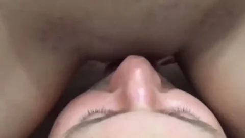 Sweet pussy licking - cum in his mouth